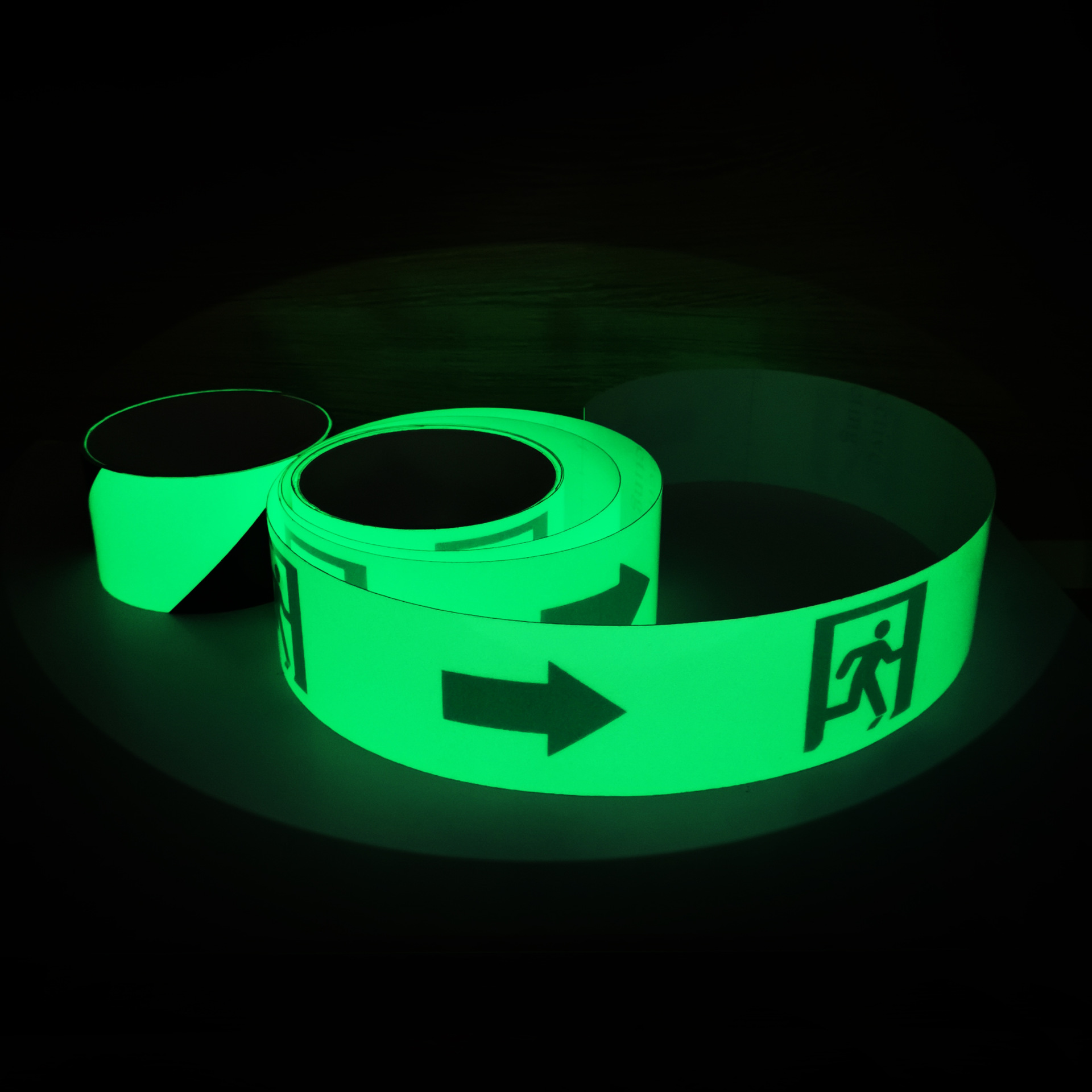 PET Glow In The Dark Photoluminescent Luminous film FG301